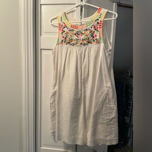 J Crew size 4 lined sundress with pockets.